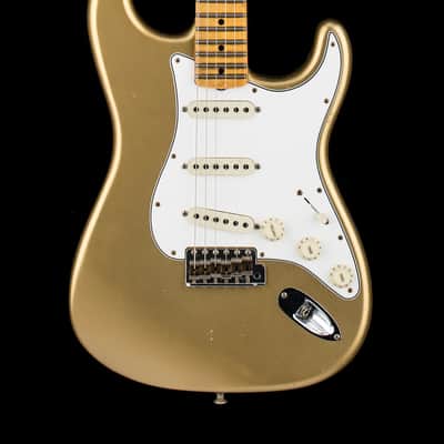 Mint Fender Custom Shop Postmodern Strat Journeyman Relic - Aged Aztec Gold #15698 image 1
