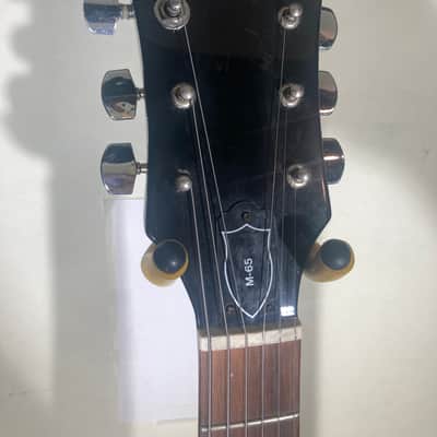 De Armond 90s Electric Guitar (M-65) - Black - In-House Adjusted image 3