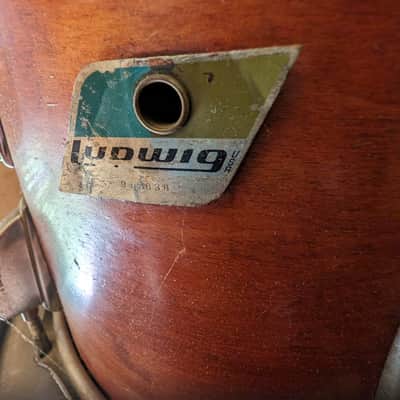 1972 Ludwig Double Bass Drum 6 piece Drum Set 3 Ply Bild 10