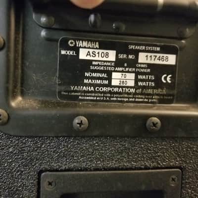 Yamaha AS108 PAIR image 4