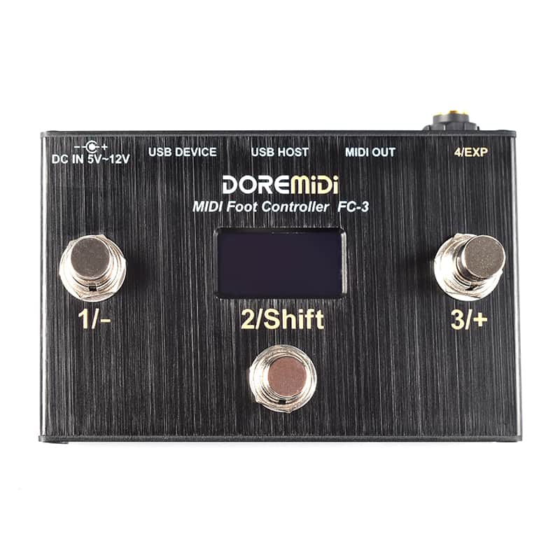 DOREMiDi MIDI Foot Controller (FC-3) MIDI Controller Designed That Can Be Used for Foot Control image 1