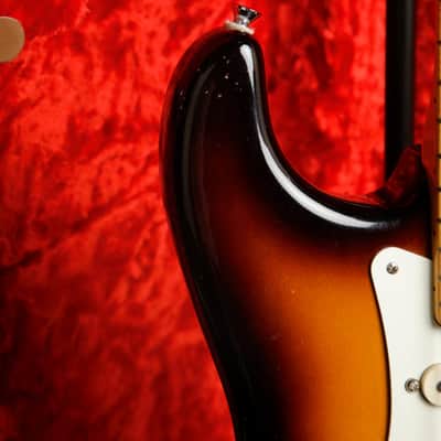 Fender American Vintage '56 Stratocaster 2-Color Sunburst Pre-Owned image 7