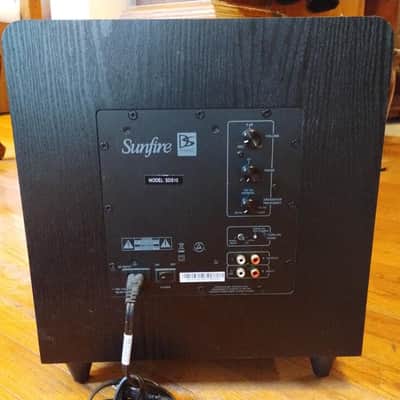 Sunfire SDS10 subwoofer in excellent condition imagen 5