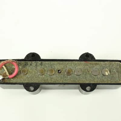 1974 Vintage Fender Jazz Bass Single-Coil NECK Pickup 7.75k Reading USA 1970s image 5