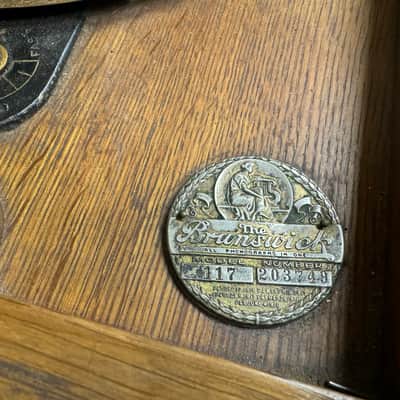 Brunswick 117 1920s Phonograph 78rpm Hand Cranked Record Player image 4