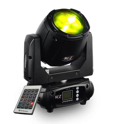 JMAZ Lighting JZ3012 Attco Beam 100 Black DJ Party DMX LED Moving Head Lights 4-Pack image 3