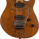 EVH Wolfgang WG Standard Electric Guitar. Exotic Black Walnut, Baked Maple Fingerboard, Natural