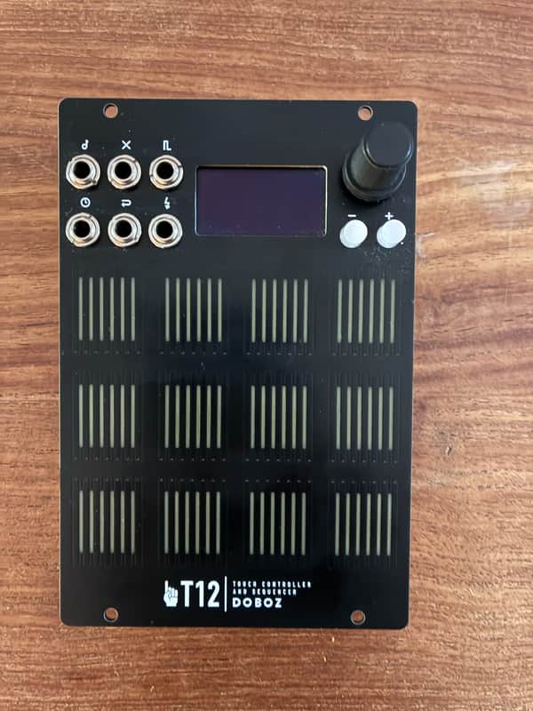 Doboz T12 3U Eurorack Touch Controller + Sequencer image 1