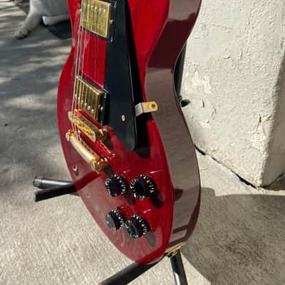 Gibson Les Paul Studio Vintage Mahogany 2003 - 2007 - Worn Cherry image 11