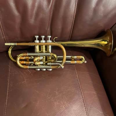 Getzen Super Deluxe Bb Cornet SN (100% new clear lacquered brass) image 2