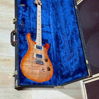 PRS Custom 24 Wood Library Edition 2018 - stunning Flamey Autumn Sky'burst w/Flamey Maple Neck ! image 16