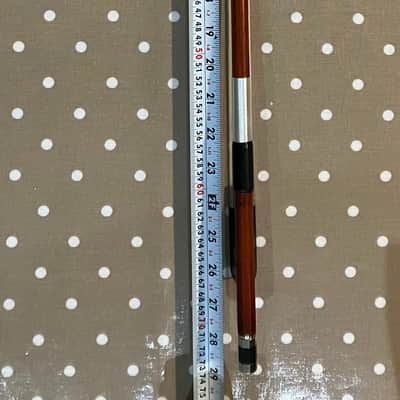 GB Bows Brazilwood - Natural - Double Bass French Bow - New Hair. Open To Offers image 2
