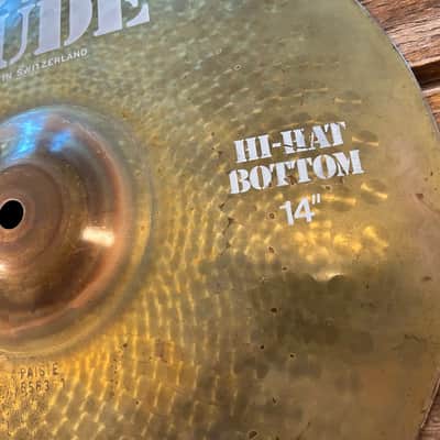 Paiste 14" RUDE Hi-Hat Cymbals (Pair) 1999 - Present - Raw image 11