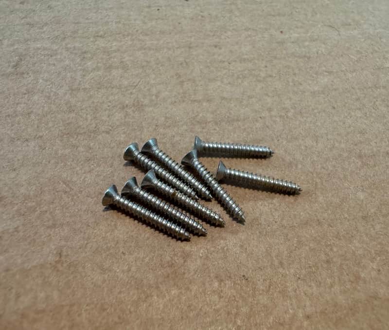 Gibson Vintage 1970's Patent Number M-8 Pickup Ring Screws Les Paul SG L6-S 1970's image 1