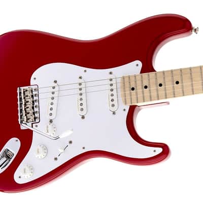 Fender Eric Clapton Stratocaster Electric Guitar Maple FB, Torino Red image 5