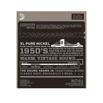 EPN115 Pure Nickel Blues/Jazz Rock 11-48 D'Addario image 2