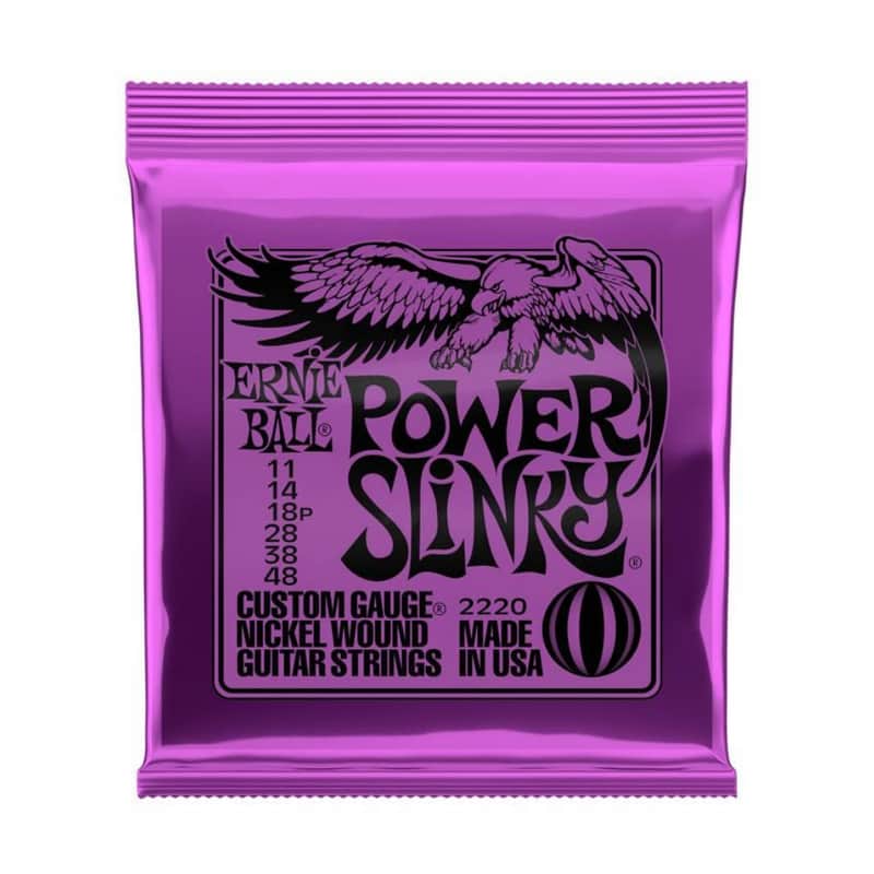 Ernie Ball 2220 Power Slinky Electric Guitar Strings, .011 - .048 image 1