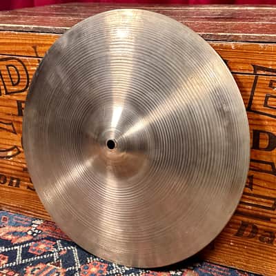 14" Zildjian A 1960s New Beat Hi-Hat Cymbal Pair 956g/1394g *Video Demo* image 11