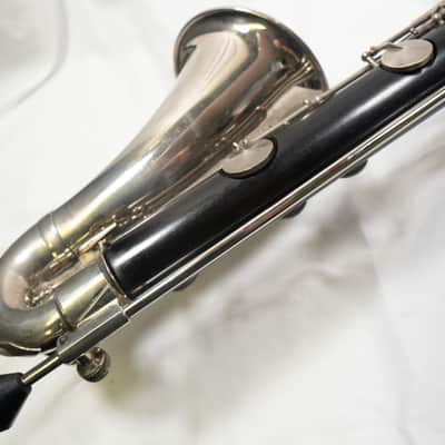 Selmer-Paris Selmer Paris Model 33 Professional Wood Bass Clarinet, Beautiful Silver, Low Eb image 15