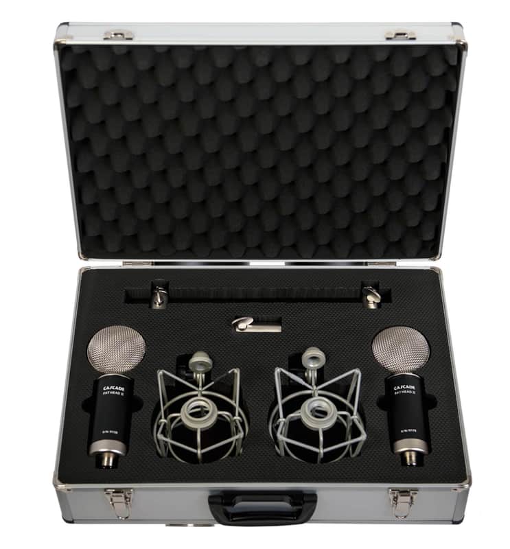 Cascade Fat Head II Stereo Pair Ribbon Microphones image 1