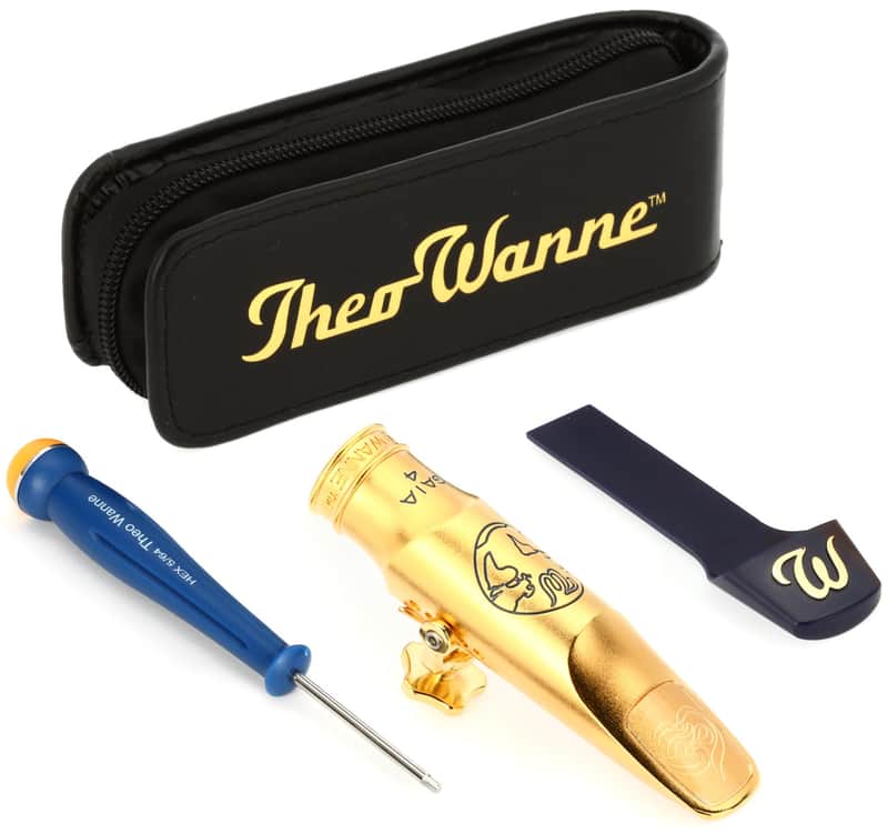 Theo Wanne GA4-TG7S Gaia 4 Tenor Saxophone Mouthpiece - 7* Gold-plated image 1