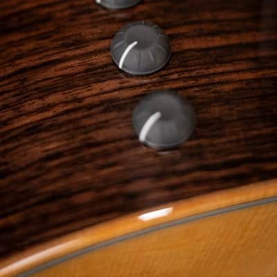Taylor 414ce Studio Grand Auditorium Acoustic/Electric Guitar - Natural with Gig Bag - Factory Demo image 11