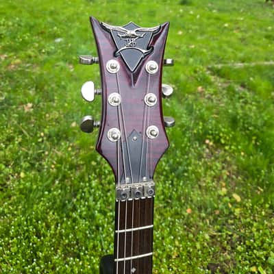 DBZ Barchetta Eminence series Floyd Rose flame Maple top translucent black cherries 7.5 lb 2011 - Translucent black cherry image 3
