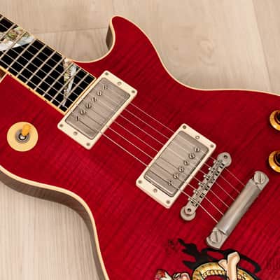 1997 Gibson Custom Shop Slash Snakepit Les Paul Cranberry Near-Mint w/ Case, Yamano image 7