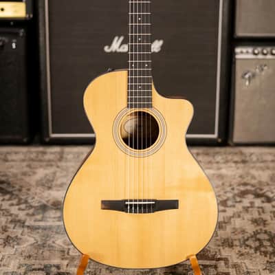 Taylor 112ce-N Nylon Grand Concert Acoustic/Electric Guitar with Gig Bag image 3