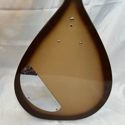 Danelectro Bellzouki 7010 Single Pickup 12-String 1961 - 1969 - Brown Burst image 8