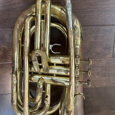 Yamaha YBH 301M Marching Baritone Horn with mouthpiece image 2