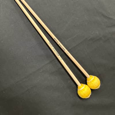 Mike Balter 21B Pro Vibe Series Mallets, Birch, Yellow - EXCELLENT image 12