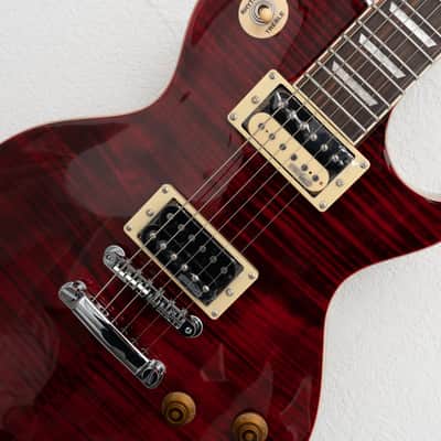 Vintage V100TWR Reissued Series Single Cut 2010s Trans Wine Red image 8