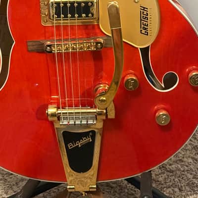 Gretsch G5422TG Electromatic Classic 2022 - Orange Stain w/Gretsch Tweed Hard Shell Case - FREE shipping image 6