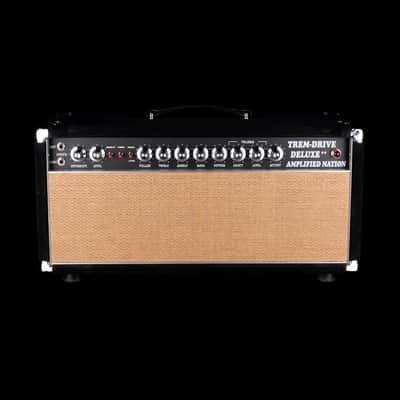 Pre-Owned Amplified Nation Trem-Drive Deluxe 50-Watt Guitar Amp Head - Black Suede image 1