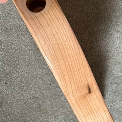 Fender American Vintage Telecaster Ash 2020s guitar body BLEM natural image 4