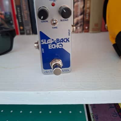 Electro-Harmonix Slap-Back Echo Reissue 2023 - Present - Silver / Blue image 1