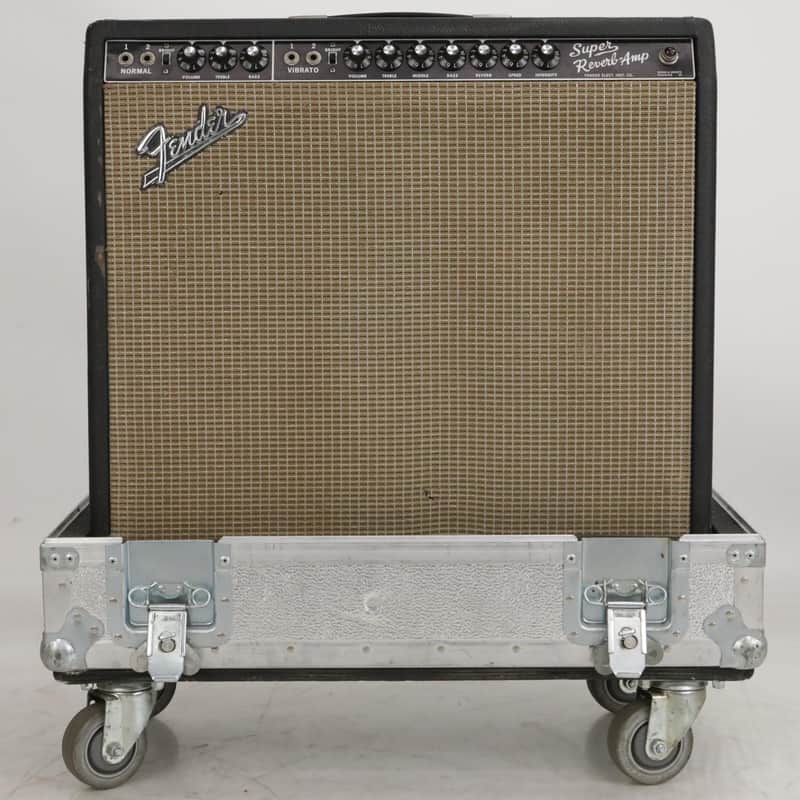 1965 Fender Super Reverb Amp AB763 w/ Case Dumble Serviced Robben Ford #37699 image 1