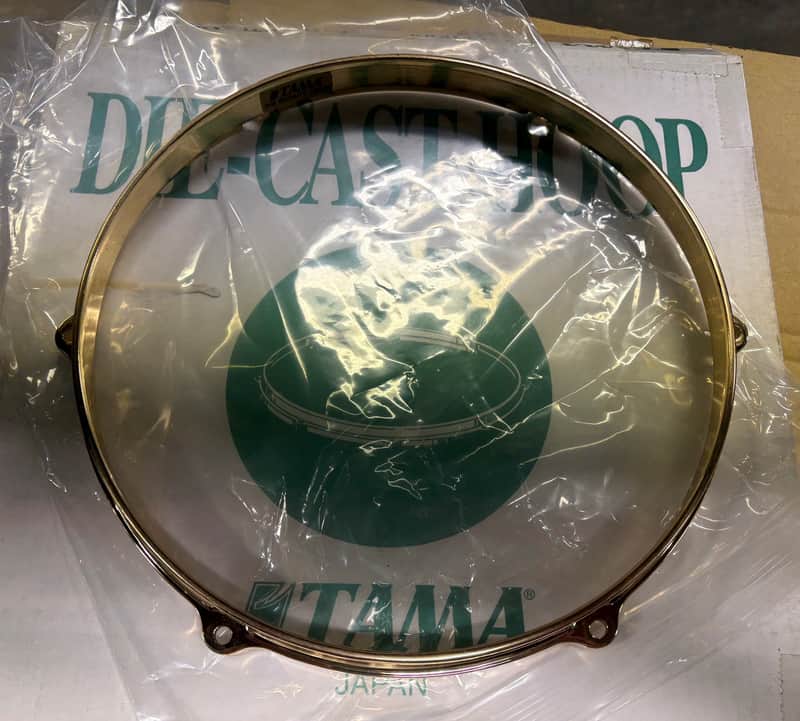 TAMA Parts Starclassic 10 in. 6 Ear Gold Die-Cast Hoop image 1