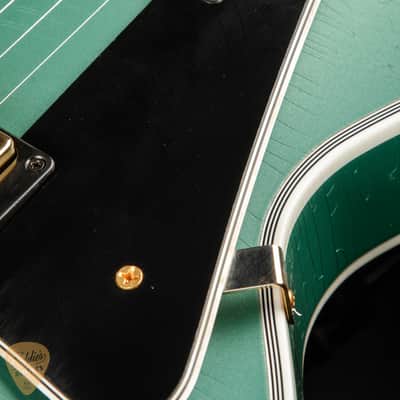 2024 - Gibson Custom Shop PSL Murphy Lab Les Paul Custom Heavy Aged Inverness Green 10.1 #CS400228 image 14