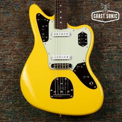 2026 Fender FSR Traditional 60s Jaguar Made in Japan MIJ Graffiti Yellow image 2