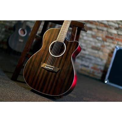 Washburn Deep Forest Ebony ACE Acoustic-Electric Guitar Natural Matte (B-Stock) image 7