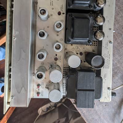 fisher x-202b integrated amplifier rebuilt and ready for service early 60's image 7