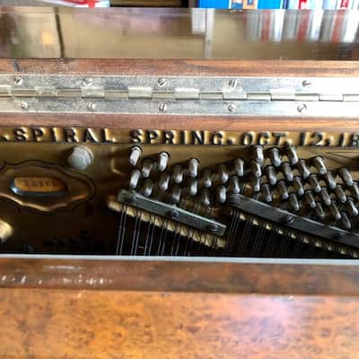 Kranich & Bach April 11 1896 Upright Piano 1896 Brown image 7