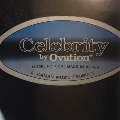 Ovation CC65 Celebrity 12-String Natural w/ Matching Ovation HSC image 7