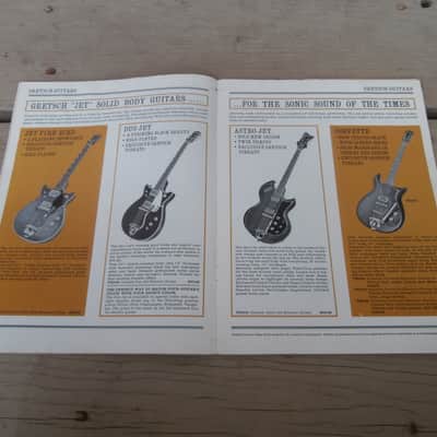 Vintage 1965 Gretsch Guitars & Amplifiers Catalog #32! Chet Atkins, White Falcon! Case Candy! image 7