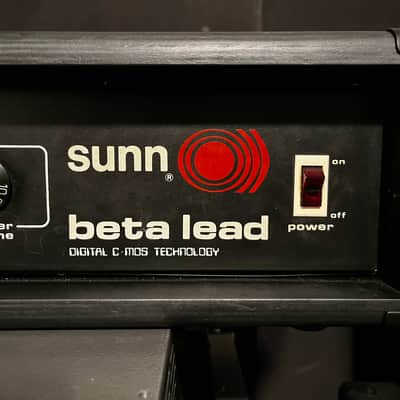 1980 Sunn Beta Lead 2x12 Combo + Custom Headshell image 1