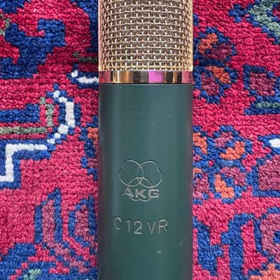 AKG C12VR 1990's large diaphragm tube microphone image 1