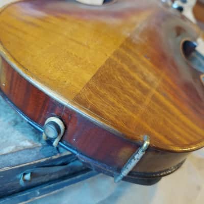 Antique Jacobus Stainer sized 4/4 violin, Austria 1695, Good, Repairs Needed image 16