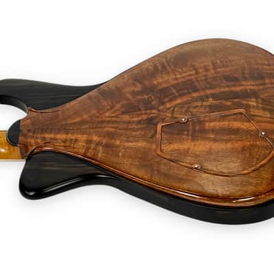 Jesselli Guitars Modernaire Circa 1989-1990 Natural Walnut & Ebony (Authorized Jesselli Dealer) *Final price drop* image 13